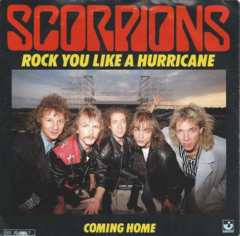 here i am chanson rock|rock you like a hurricane song.